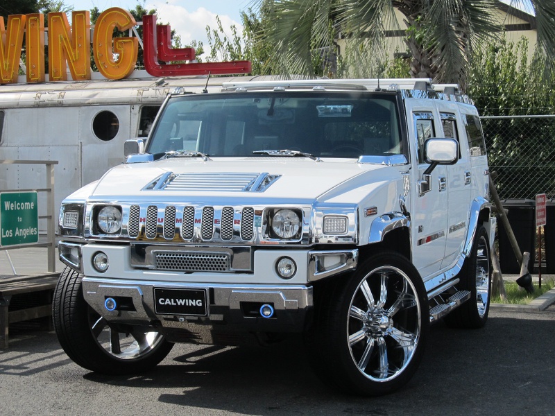 ハマー H2 新車並行 DCENTI26インチ カロッツェリアHDDサイバーナビ