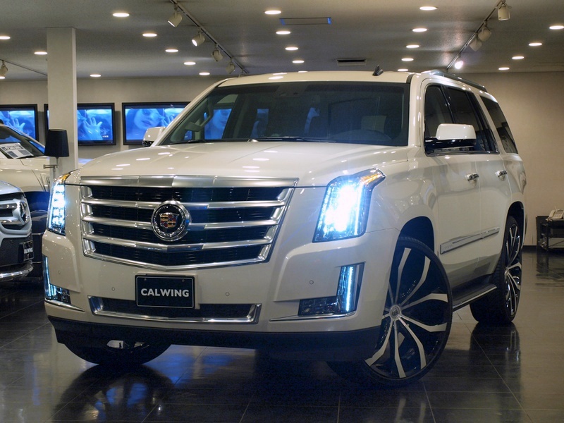 キャデラックエスカレードローダウン 2015y キャデラック エスカレード ローダウンサス取付｜グーネットピット