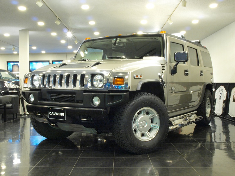 ハマー H2 AWD HDDナビTV ヘッドレストモニター イルミ付き