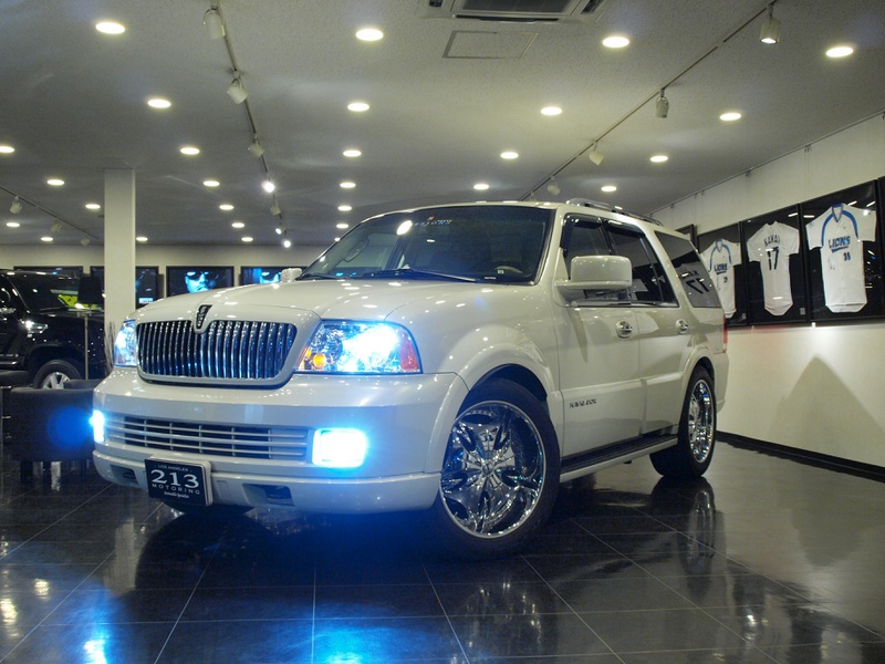 リンカーン ナビゲーター 実走行証明書付 モノクロームLTD HDDナビ