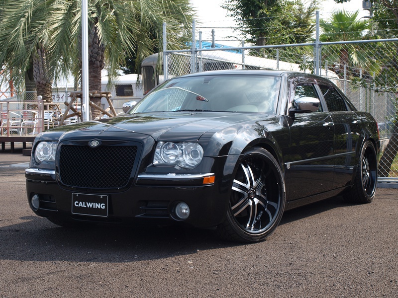 アメ車 22インチアルミ クライスラー300C装着 ストリート性能を損なう