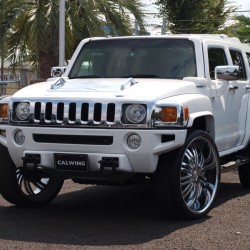 ハマー H3 新車並行 ラグジュアリーPKG クローム26インチ ボディマッチ