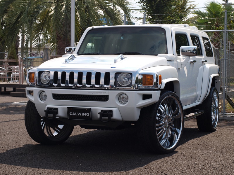 ハマー H3 新車並行 ラグジュアリーPKG クローム26インチ ボディマッチ