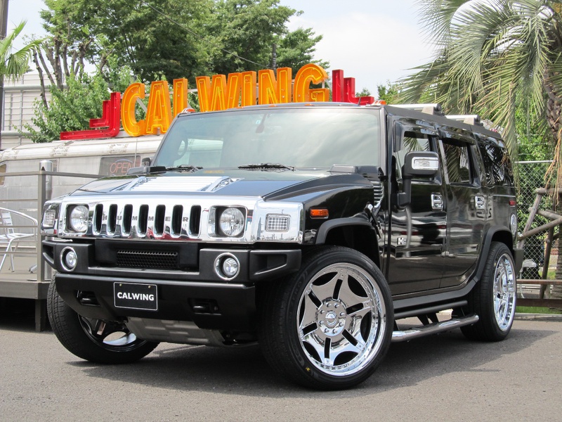 ハマー H2 新車並行 ワンオーナー 新品ジオバンナ25インチ