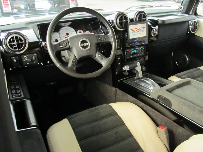 ハマー H2 新車並行 内装張替えカスタムインテリア レーベンハート24