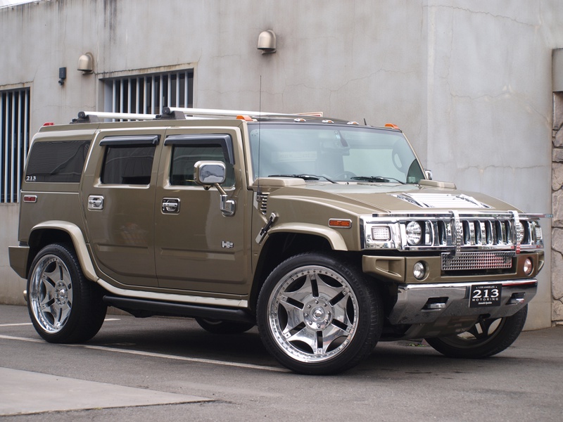 ハマー H2 ジオバンナ ディアブロマフラー 213MOTORING カスタム