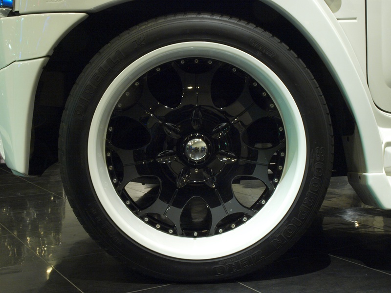 ハマーH2 ジオバンナ ホワイトエディション ジオバンナ SETTE 25inch