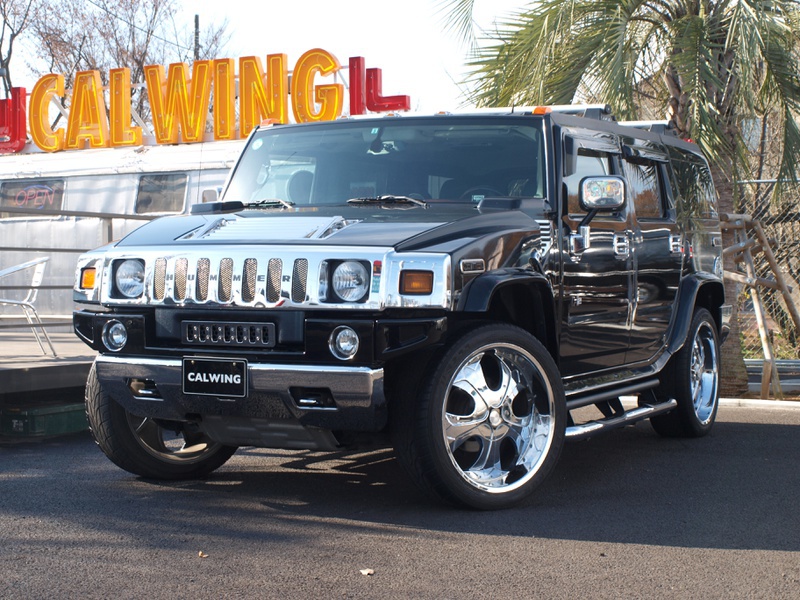 ハマー H2 ZEUSLINE 24inch クロームAW フリップダウン&ヘッドレスト