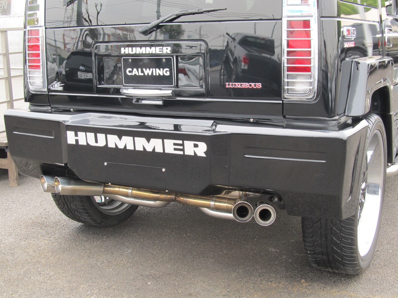 今月限定価格 HUMMER H2 LUXGEOUS デュアルマフラー 今月限定価格 HUMMER H2 LUXGEOUS デュアルマフラー