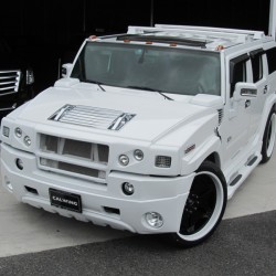 ハマー H2 Giovanna 213フェイス XENON オールペイント カスタム