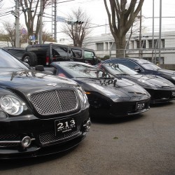 ベントレー フライングスパー フェラーリ F430スパイダー ランボルギーニ ガヤルドスパイダー AMG CL63