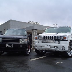 レンジローバー&ハマーH2