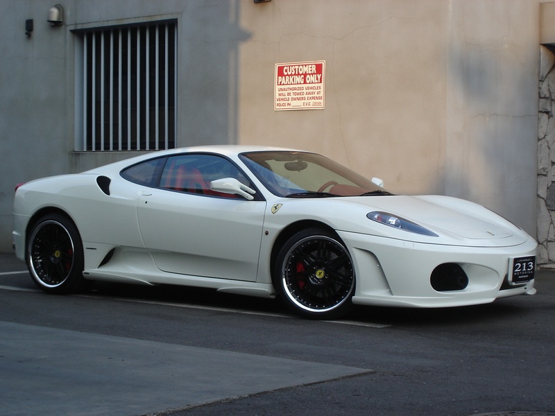 HAMANN』フェラーリ F430 サイドシルウィング ファイバー