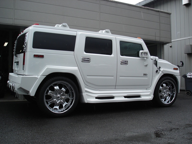 ハマー H2 ジオバンナ リムジンインテリア ゼノンエアロ Calwing キャルウイング