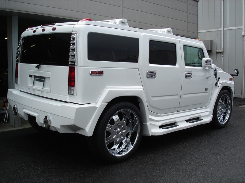 ハマー H2 ジオバンナ リムジンインテリア ゼノンエアロ Calwing キャルウイング