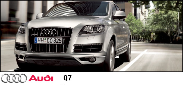 新車カタログページ アウディq7 国内未設定 左ハンドルを追加致しました Calwing キャルウイング