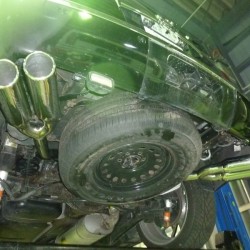 07エスカレード ワンオフマフラー キャデラック エスカレード ワンオフ マフラー 【型式：不明