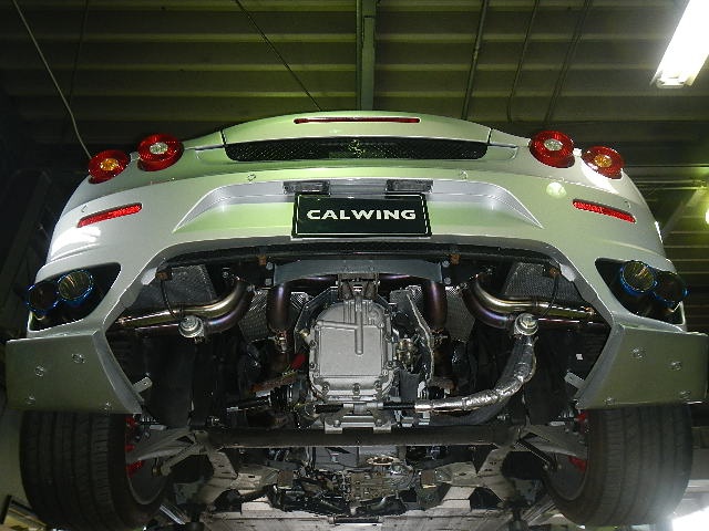 2006年 フェラーリ F430 エキマニ取付