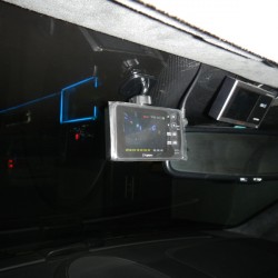 2007年ポルシェ カイエン ドライブレコーダー取付