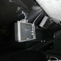 2007年ポルシェ カイエン ドライブレコーダー取付