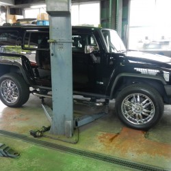 2008y ハマーH3 ディーラー車 車高戻し