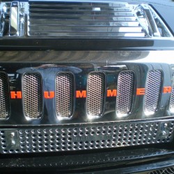 2005年ハマー H2 ホイールカラーチェンジ