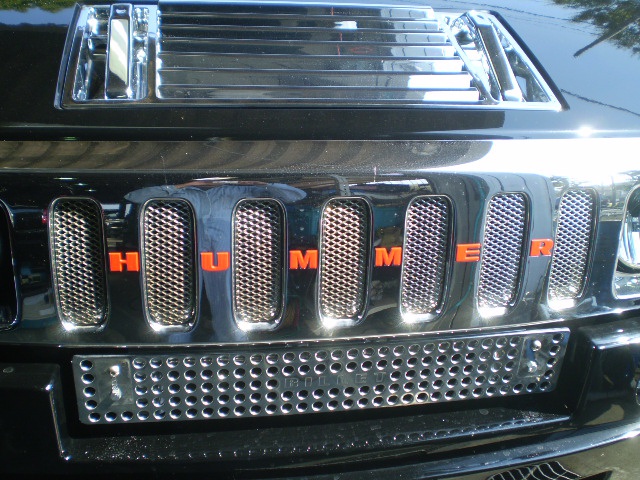 2005年ハマー H2 ホイールカラーチェンジ | 輸入車専門店・アメ