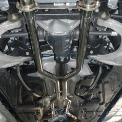 2014y メルセデス・ベンツ GL550 ワンオフ中間ストレートマフラー製作