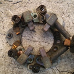 69年コルベット スターターモーター交換