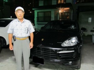 北海道札幌市にお住まいのY社長に 新車 ポルシェ カイエンターボ をご納車させて頂きました。