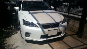 地元所沢市にお住まいのS様に 新車 LEXUS CT200h をご納車させて頂きました。