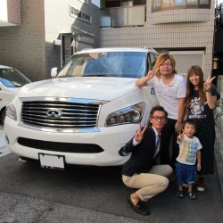 大阪府大阪市にお住まいのS様に 新車 INFINITI QX56 シアターPKGをご納車させて頂きました。