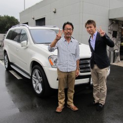栃木県宇都宮市にお住まいのK社長に 新車 2012y メルセデスベンツ GL550 AMGワイドバージョンをご納車させて頂きました。