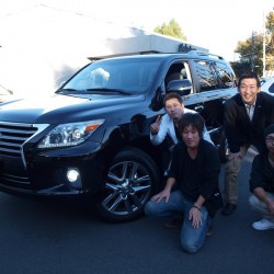 大阪府にお住まいのO社長に 新車 2013y レクサス LX570 をご納車させて頂きました。