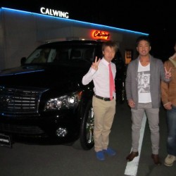 埼玉県入間市にお住まいのN社長に 新車 インフィニティ QX56をご納車させて頂きました。