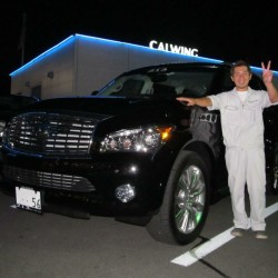 埼玉県入間市にお住まいのS様に 新車 インフィニティ QX56 をご納車させて頂きました。