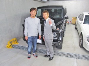 東北楽天ゴールデンイーグルス #7 松井稼頭央選手に 新車 2013y メルセデスベンツ G550をご納車させて頂きました。
