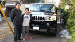 千葉県柏市にお住いのK様に 2009y ハマーH2 カスタムデモカーをご納車させて頂きました。
