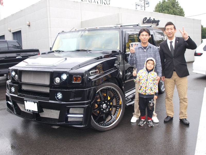 埼玉県秩父市のo様に ハマーh2 フルカスタムをご納車させて頂きました Calwing キャルウイング