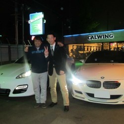 地元所沢のH社長に 新車 2013y ポルシェ パナメーラ GTS をご納車させて頂きました。