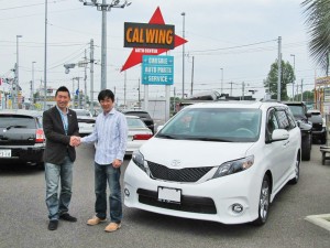 埼玉県入間市のY様に 新車 USトヨタ シエナSE をご納車させて頂きました。