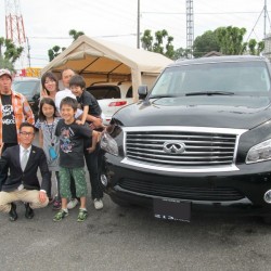 埼玉県さいたま市のO様に 新車 INFINITI QX56をご納車させて頂きました。