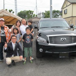埼玉県さいたま市のO様に 新車 INFINITI QX56をご納車させて頂きました。