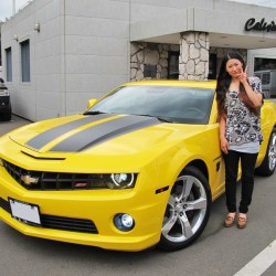 千葉県香取市のレディースオーナーS様に カマロ SS RSパッケージ トランスフォーマー仕様をご納車させて頂きました。