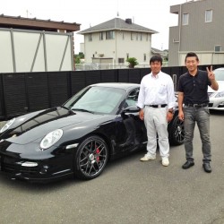 埼玉県のY社長に ポルシェ 911ターボ カーボンインテリア NEEZ履き をご納車させて頂きました。