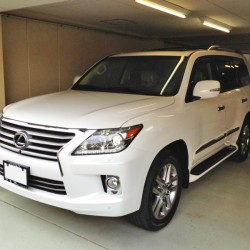 東京都世田谷区のS社長に 新車 レクサス LX570 をご納車させて頂きました。