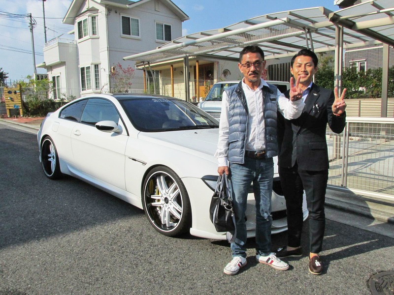 大阪府のT社長に BMW M6 HAMANN をご納車させて頂きました。