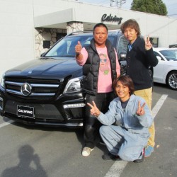 神奈川県横浜市のH社長に 新車 メルセデスベンツ GL550 AMGワイドバージョン をご納車させて頂きました。