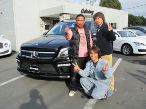 神奈川県横浜市のH社長に 新車 メルセデスベンツ GL550 AMGワイドバージョン をご納車させて頂きました。