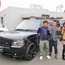 埼玉県行田市のH様に レンジローバーヴォーグをご納車させて頂きました。